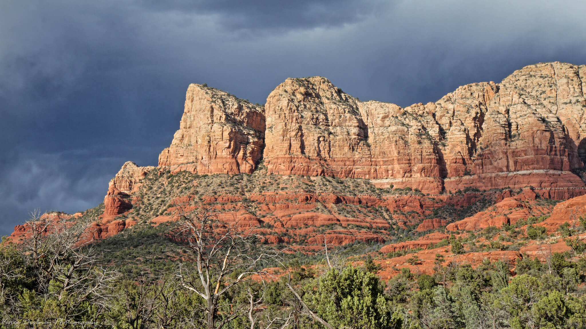 Clouds and rain are beautiful during monsoons in Sedona. Flickr User Vince Dropney