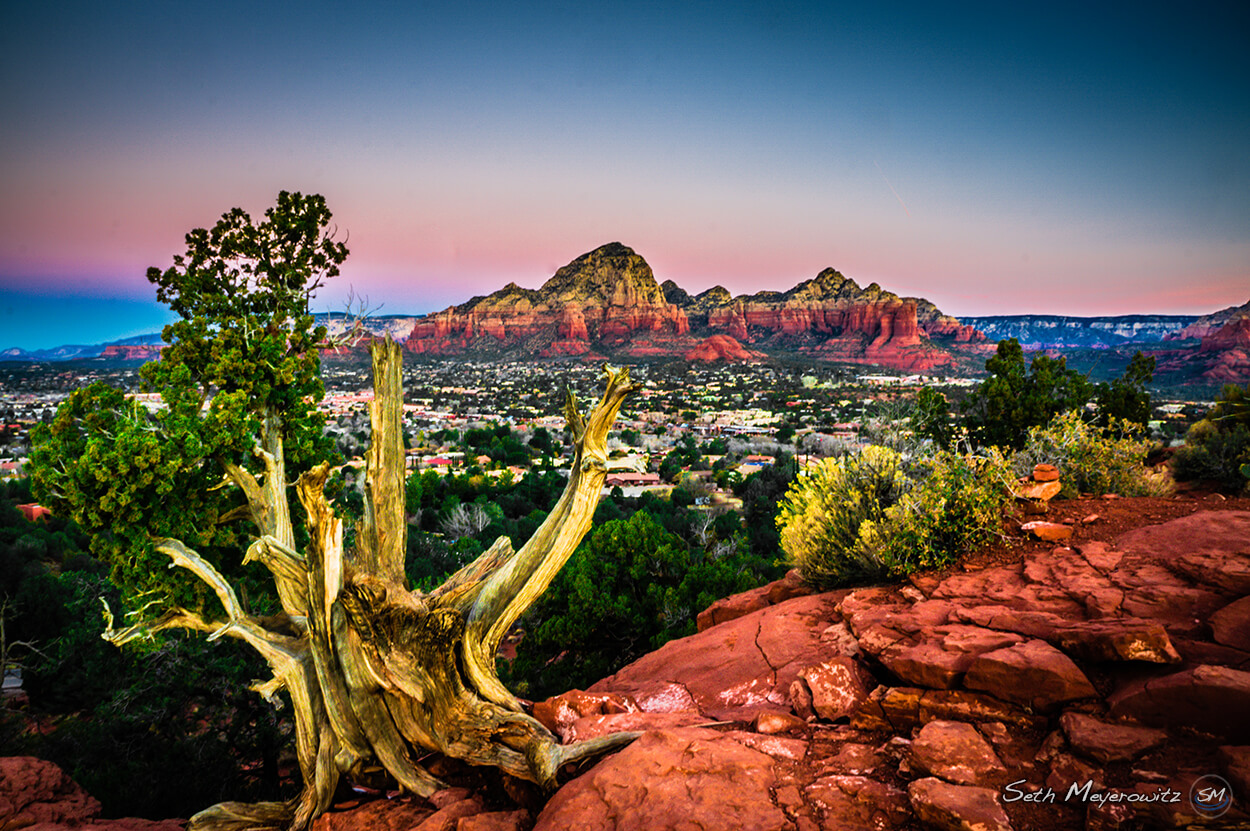 Colorful pictures of Arizona can be taken in Sedona like this one.