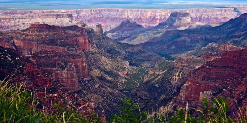 The North Rim of the Grand Canyon.
