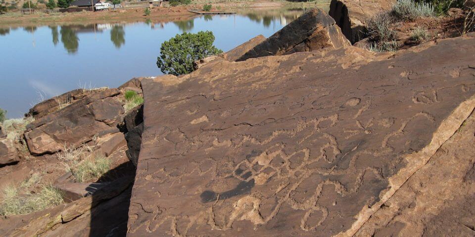 Petroglyphs near Lyman Lake.
Flickr User Don Barrett