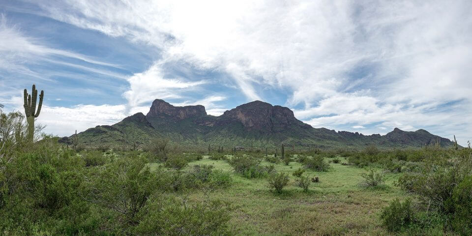 A shot of Picacho Peak in Arizona. 
FLickr User Matthew Dillon