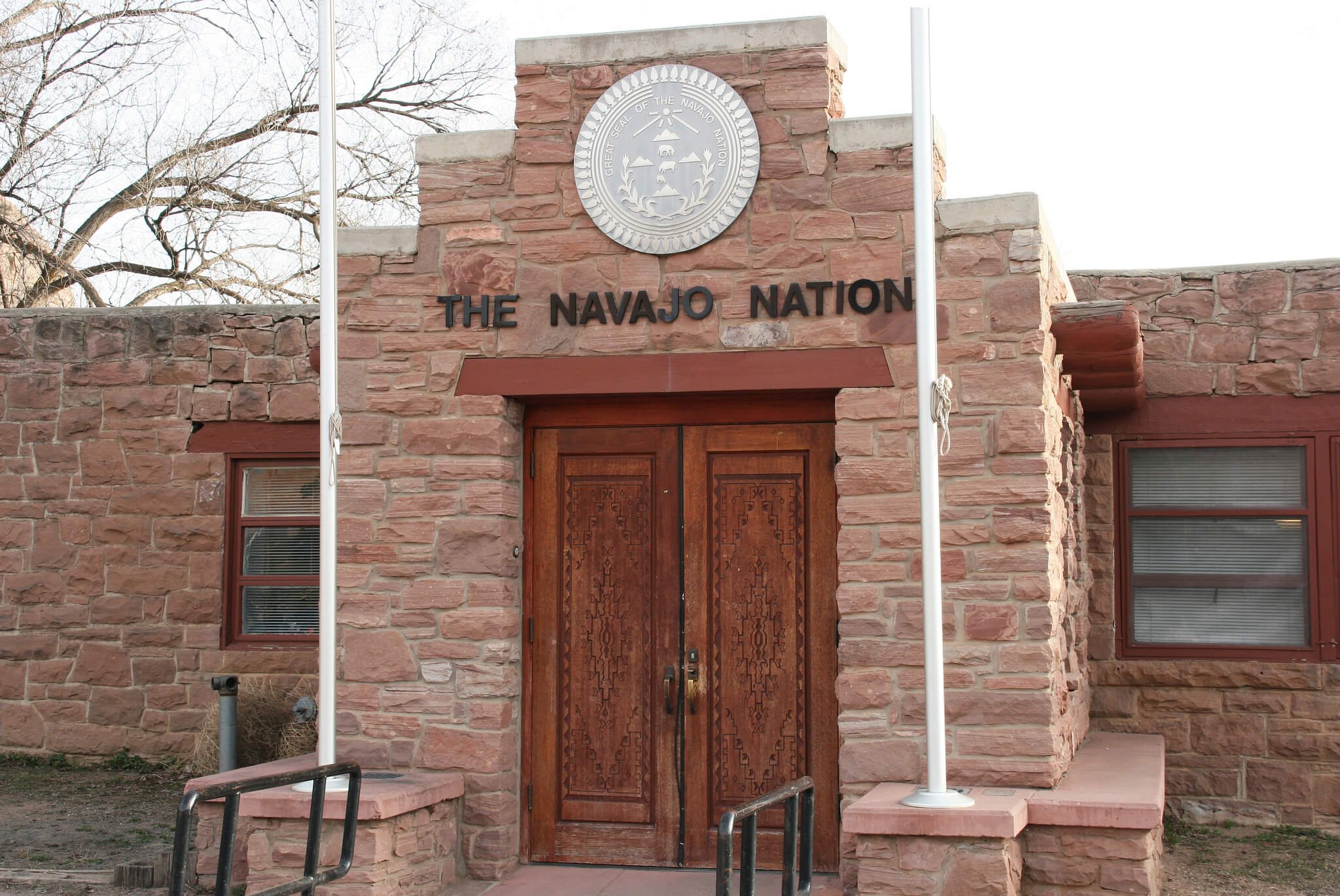 Navajo Nation building.
Flickr User Terry Feuerborn