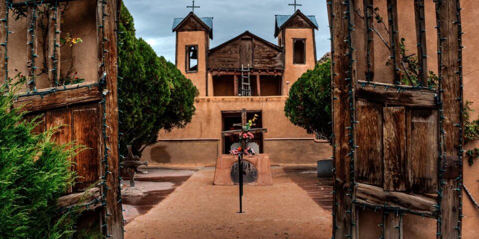 El Santuario de Chimayo, New Mexico - Photo by Beau Rogers