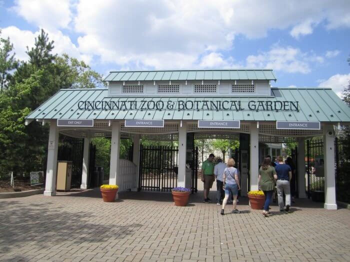 incinnati Zoo & Botanical Garden Entrance