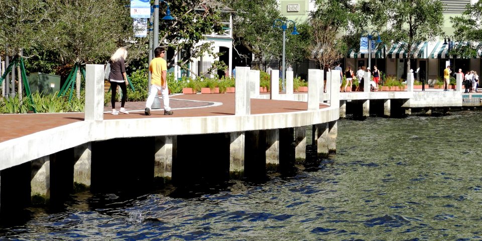 The Fort Lauderdale River Walk is one of the excellent things to do in Fort Lauderdale, Florida.