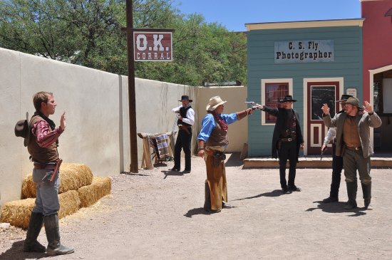 OK Corral shootout is the most famous event in the history of Tombstone, Arizona.