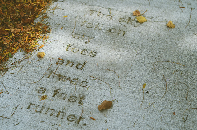Sidewalk Poetry Saint Paul