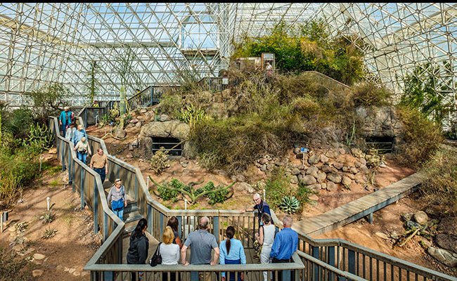 Under the Glass Tour Biosphere 2 