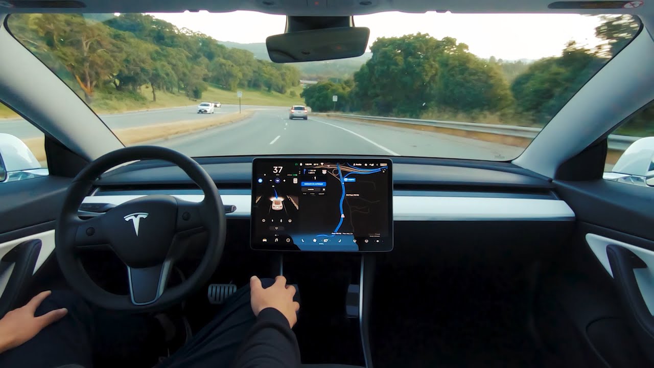 self driving cars california