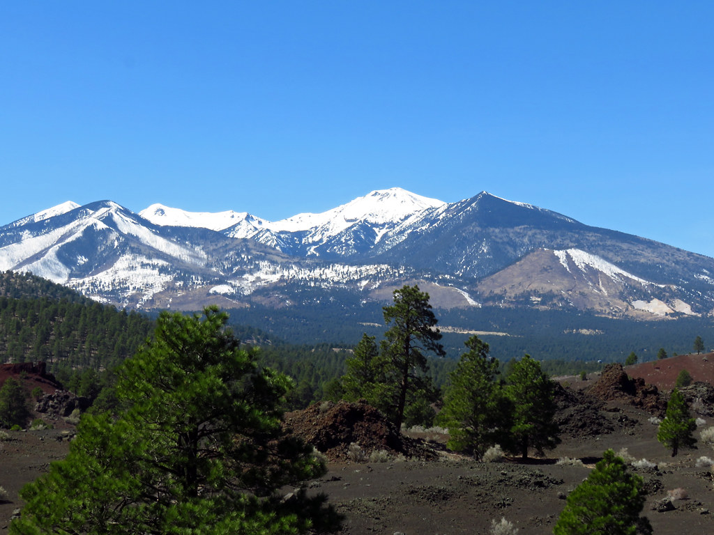 Sunset Crater Volcano National Monument is one of the national parks in Arizona still open during the coronavirus.