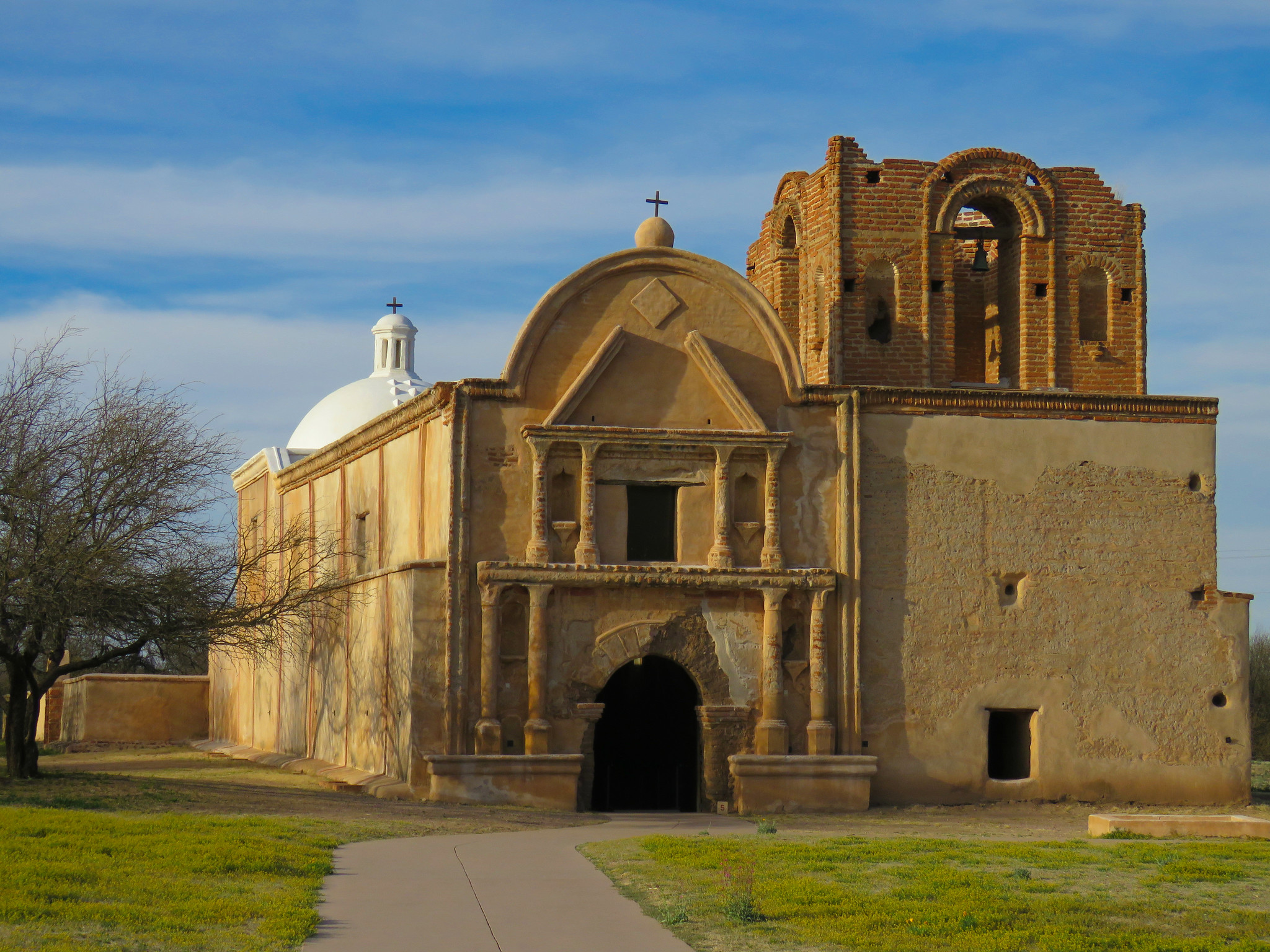 The Tumacácori National Historical Park is one of the national parks in Arizona still open during the coronavirus.