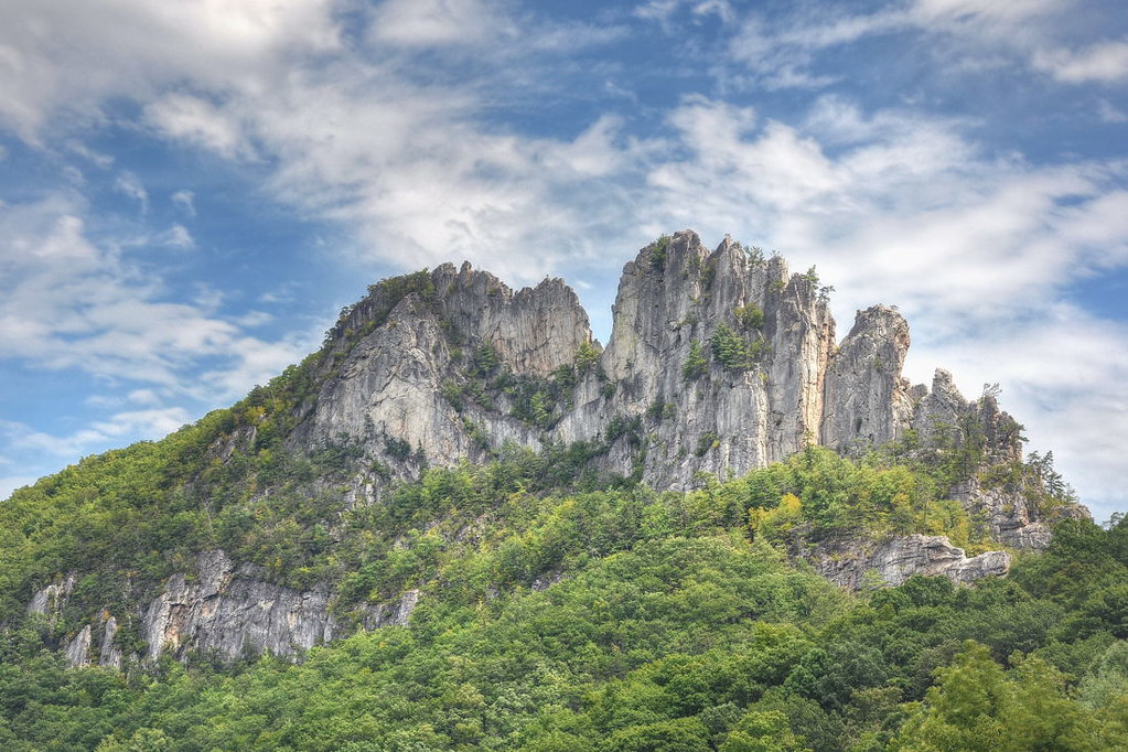 Seneca Rocks and Monongahela National Forest, West Virginia