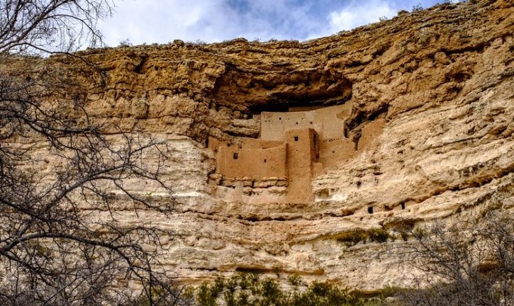 Montezuma Castle National Monument Arizona Ancient Ruins
