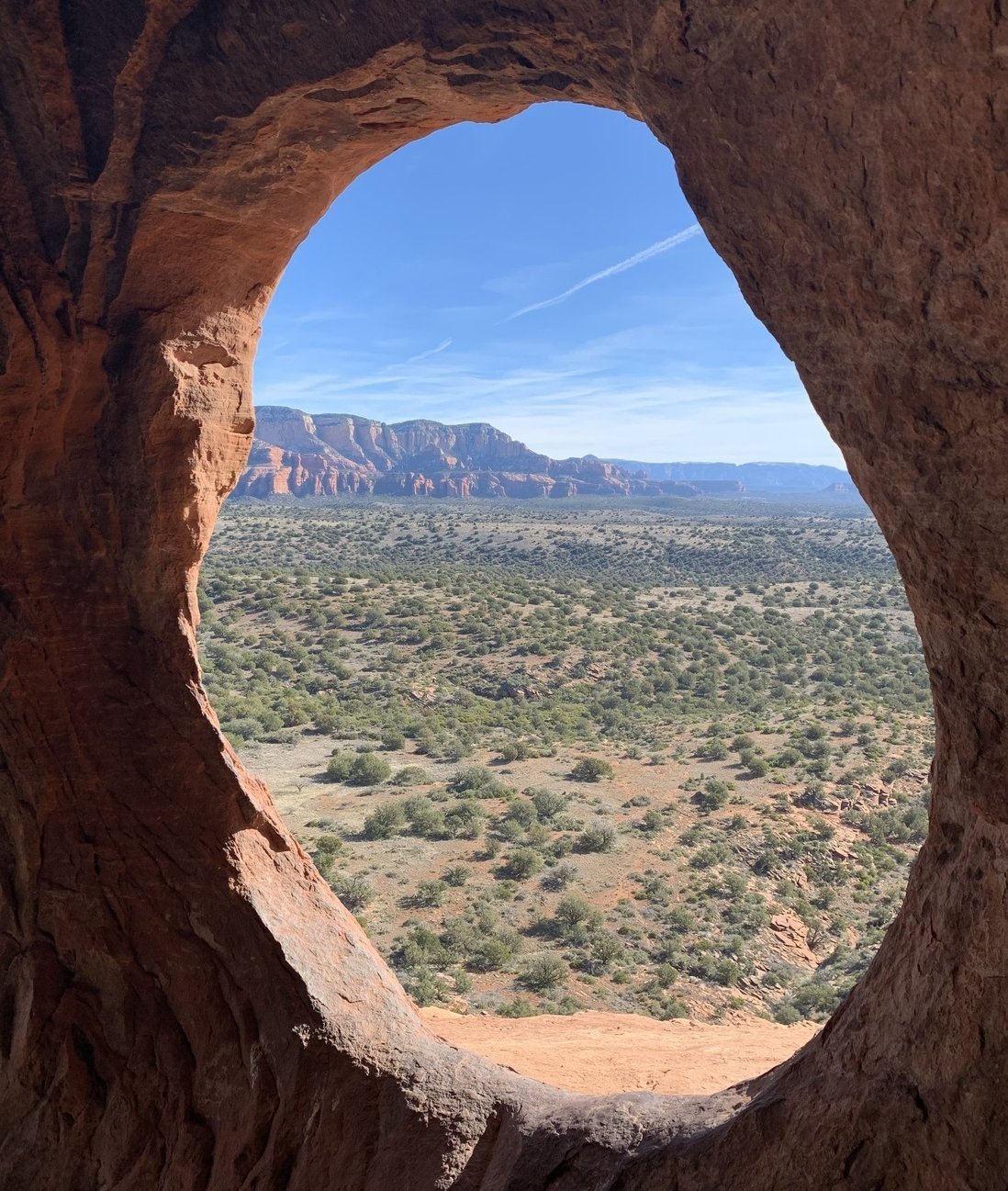 Robbers Roost Trail Window View AZ