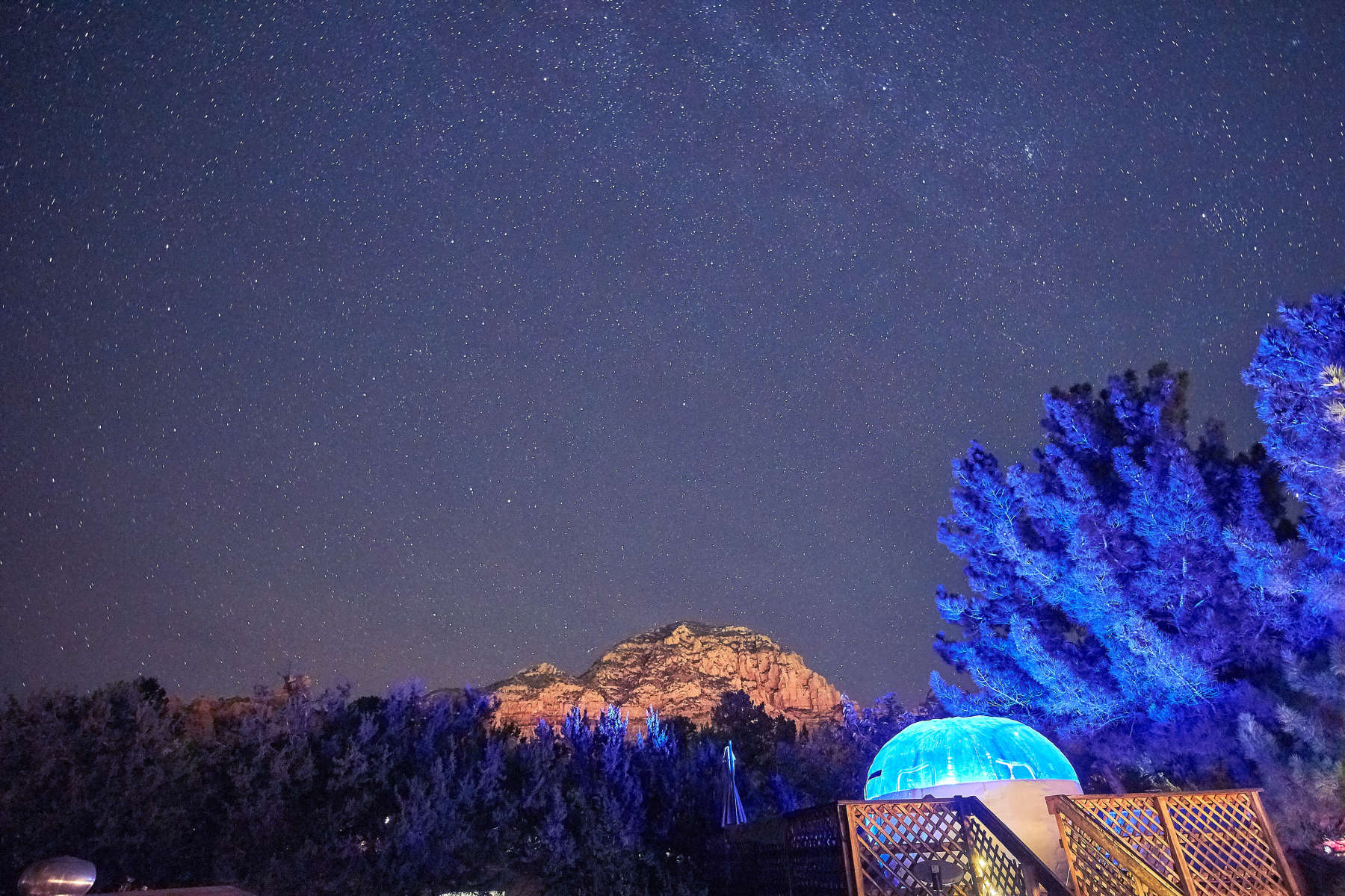 Stargazing Bubble Sedona Arizona