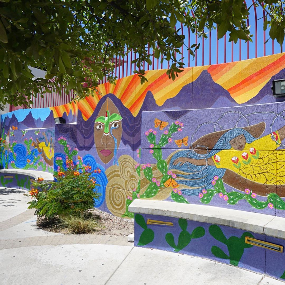 La Madre Mural AZ murals in downtown Tucson
