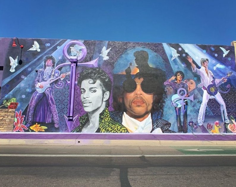 Prince Tribute Mural Phoenix
