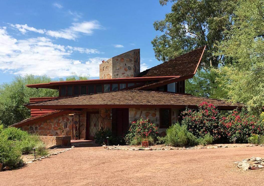 Jorgine Boomer Cottage Frank Lloyd Wright buildings in arizona