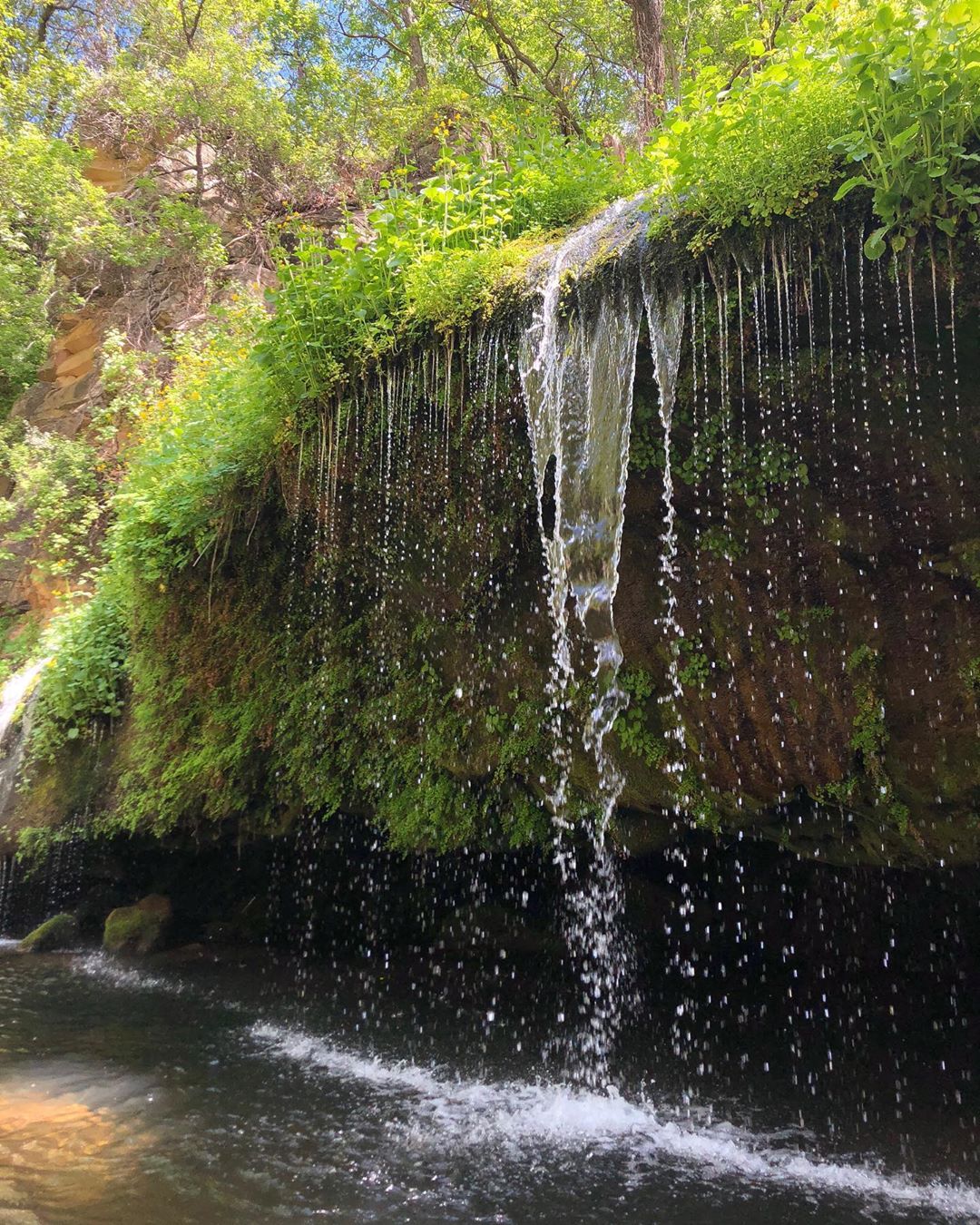 Mini waterfall az hanging gardens