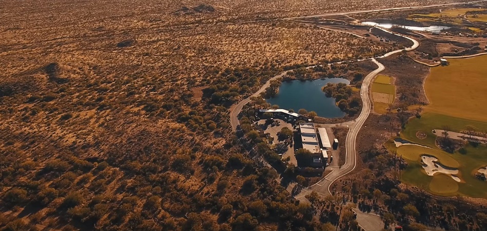 Phoenix arizona aerial view