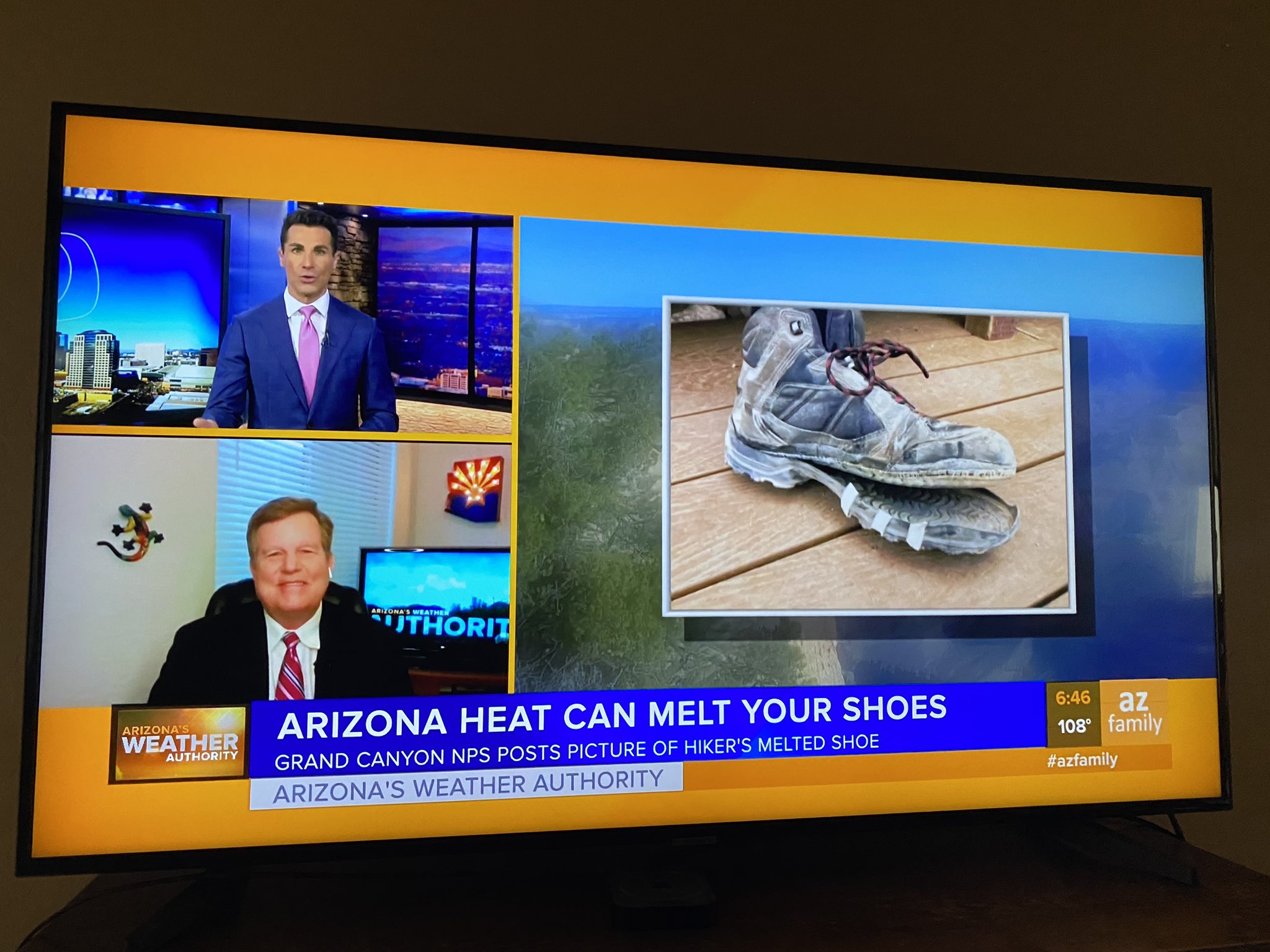 Melted Shoes arizona news