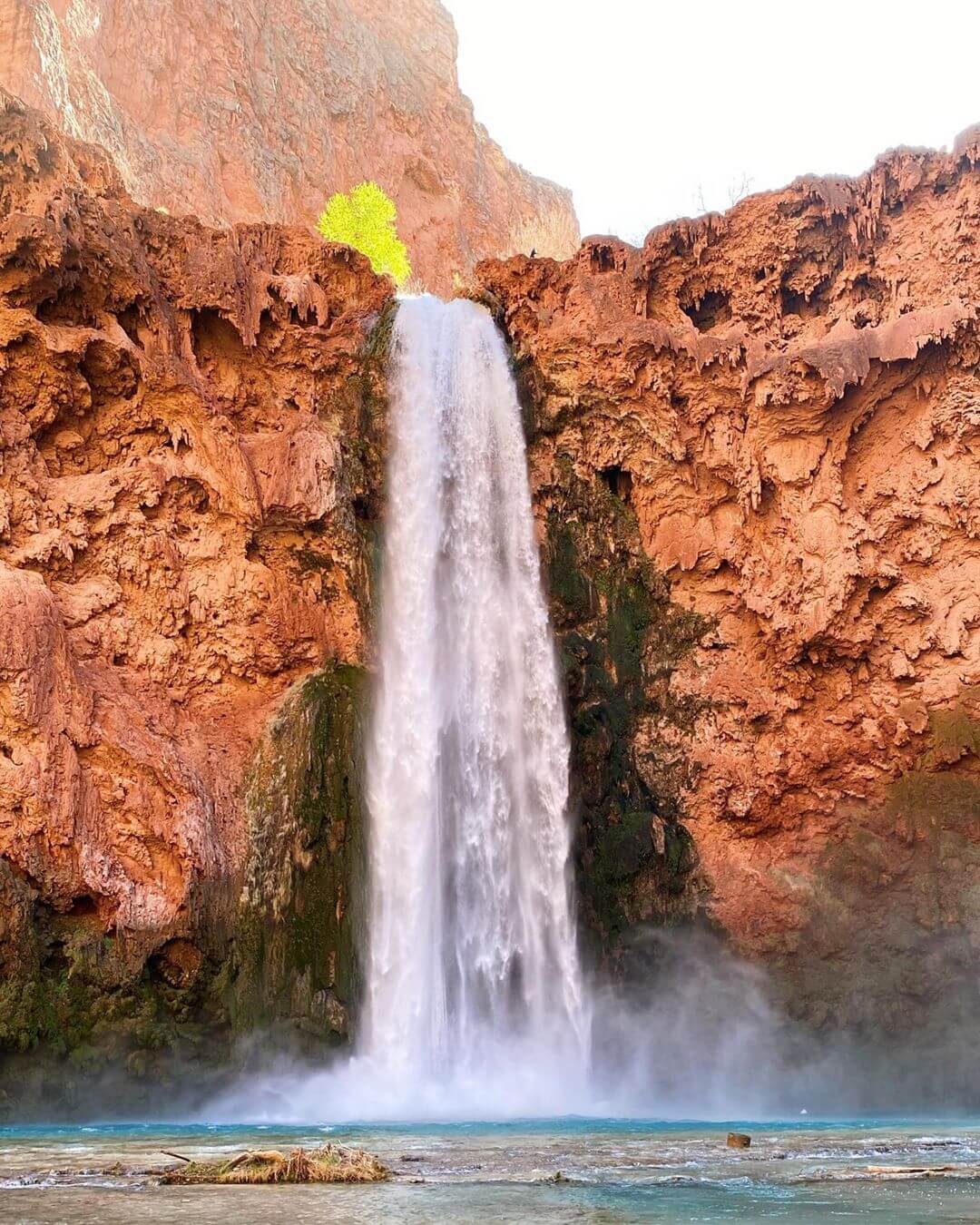 Mooney Falls hidden waterfalls in arizona