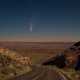 where to see NEOWISE comet in Arizona Wupatki National Monument