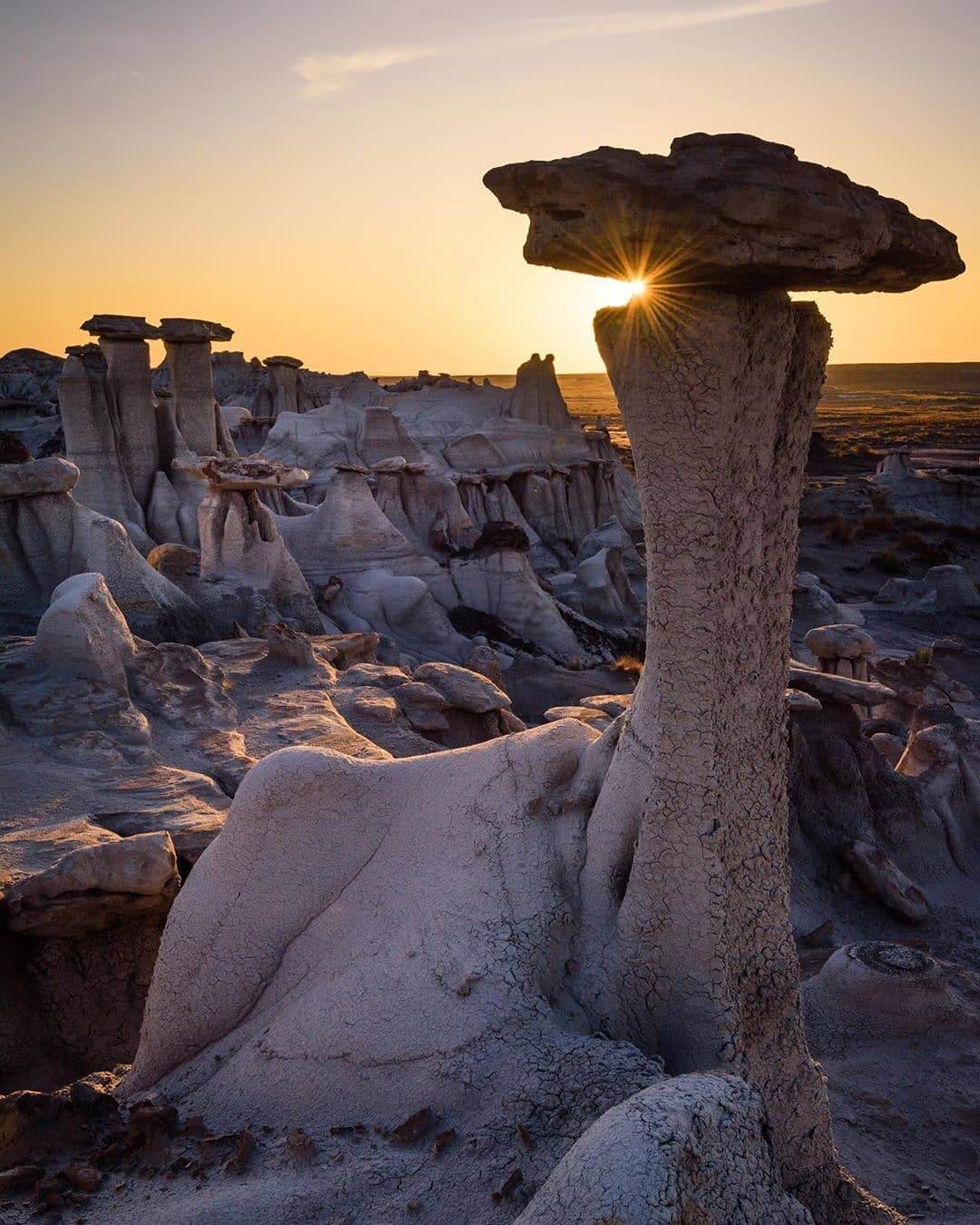 Bisti Bad Lands stunning places in new mexico