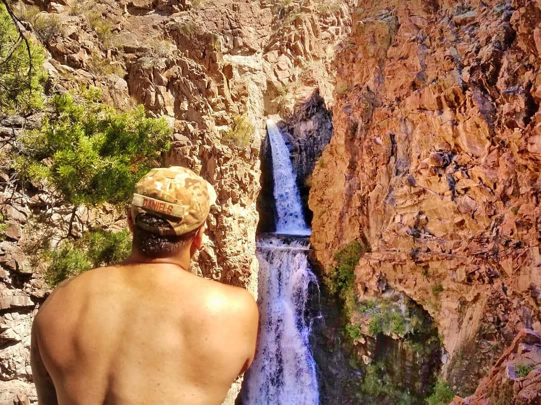 Nambe Falls waterfalls in new mexico