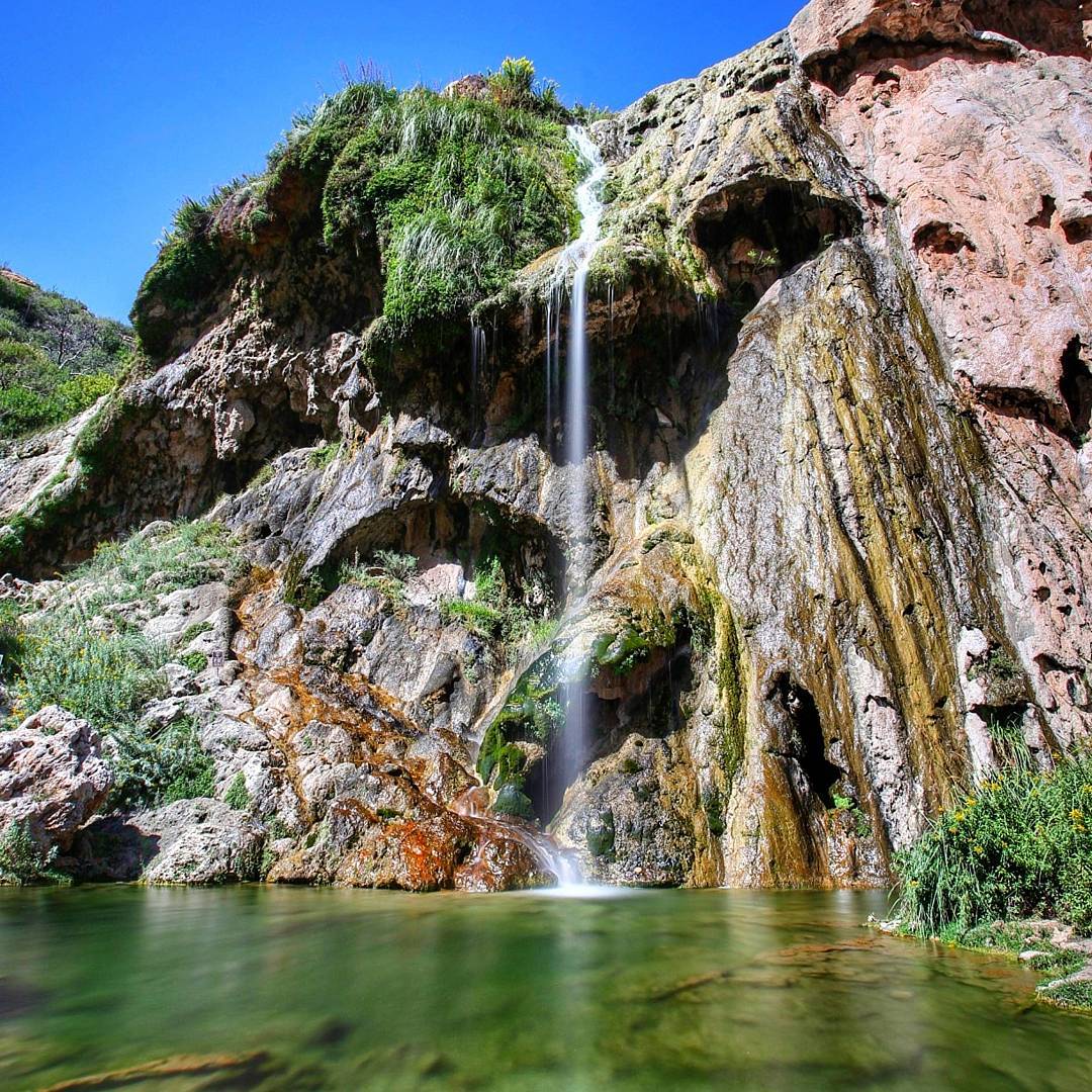 Sitting Bull Falls waterfalls in new mexico
