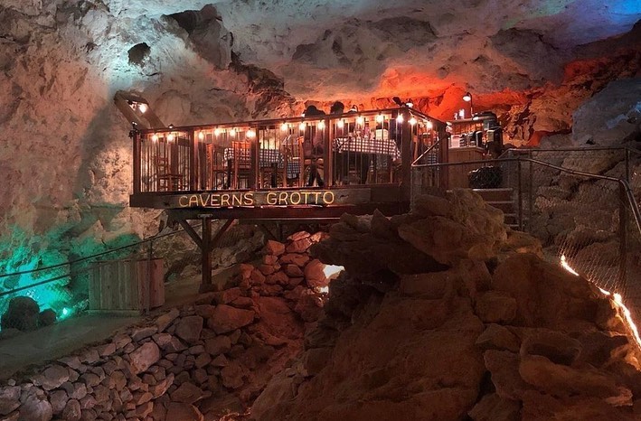 Grand Canyon Caverns Grotto quirky restaurants in Arizona