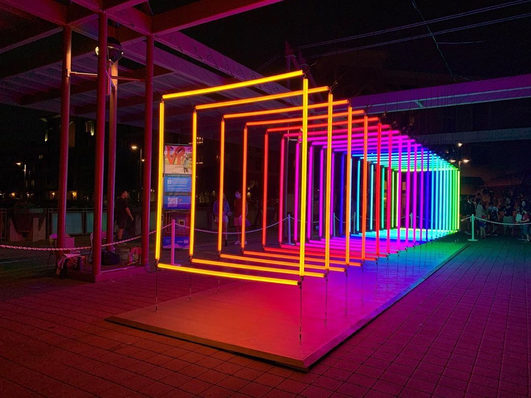 Spectrum public art installation