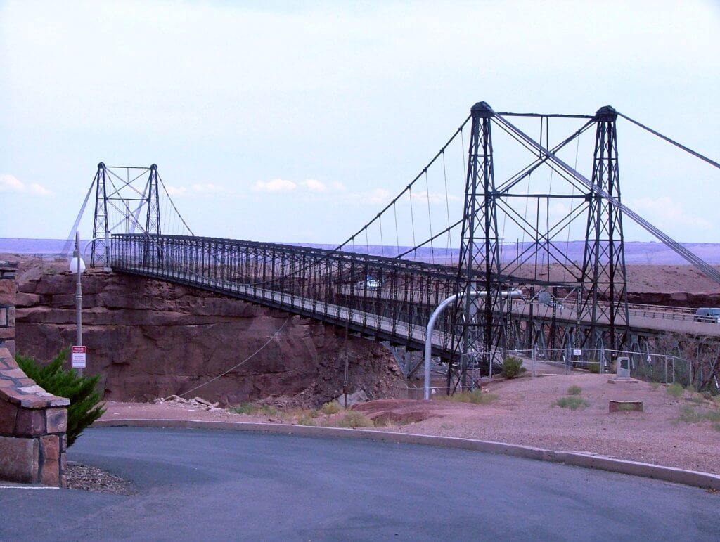 Cameron Suspension Bridge, Arizona