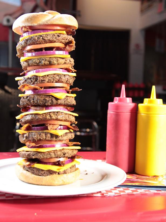 Quadruple Bypass Burger Challenge Las Vegas
