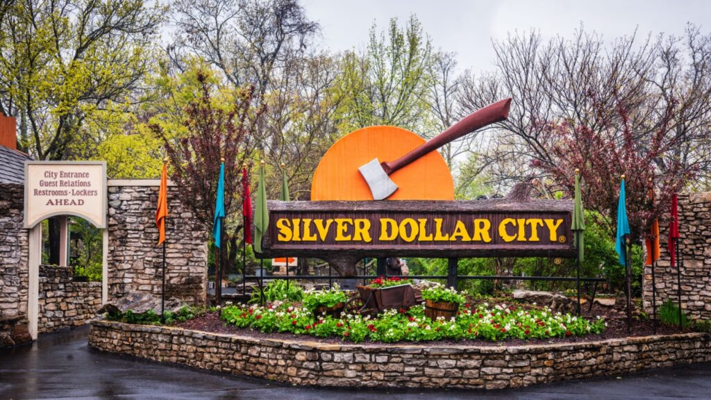 Silver Dollar City is a 61-acre amusement park in Missouri.
